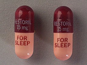 RESTORIL TEMAZEPAM 15 MG