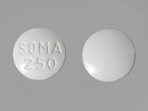 SOMA CARISOPRODOL 250 MG