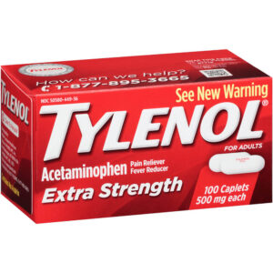 TYLENOL ACETAMINOPHEN 500MG