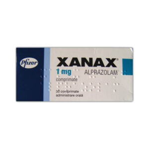XANAX ALPRAZOLAM 1 MG