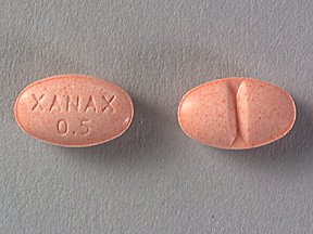 XANAX ALPRAZOLAM 0.5 MG