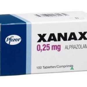 XANAX ALPRAZOLAM 0.25 MG